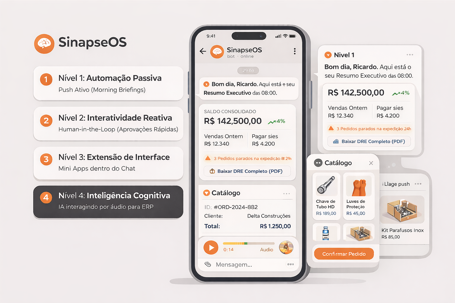 Interface do Sinapse OS